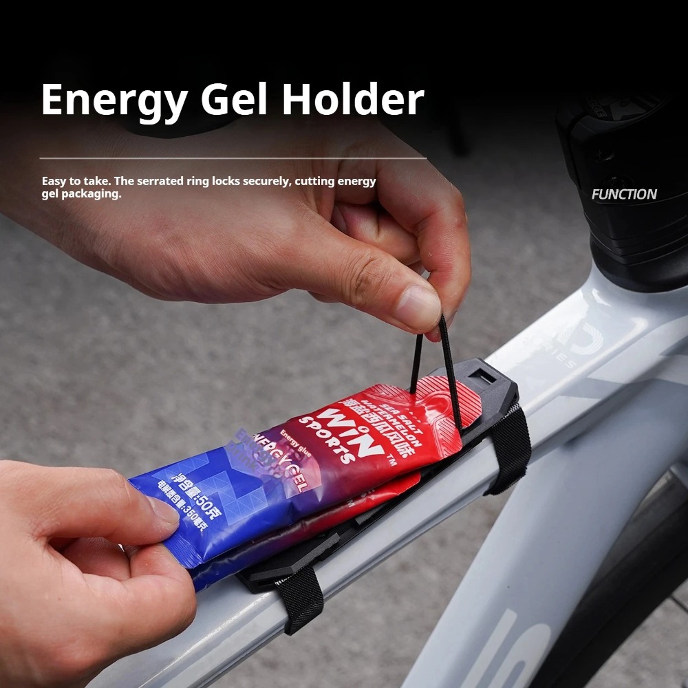 Tempat Gel Energi Sepeda Kotak - Energy Gel Pack ulasan dan harga