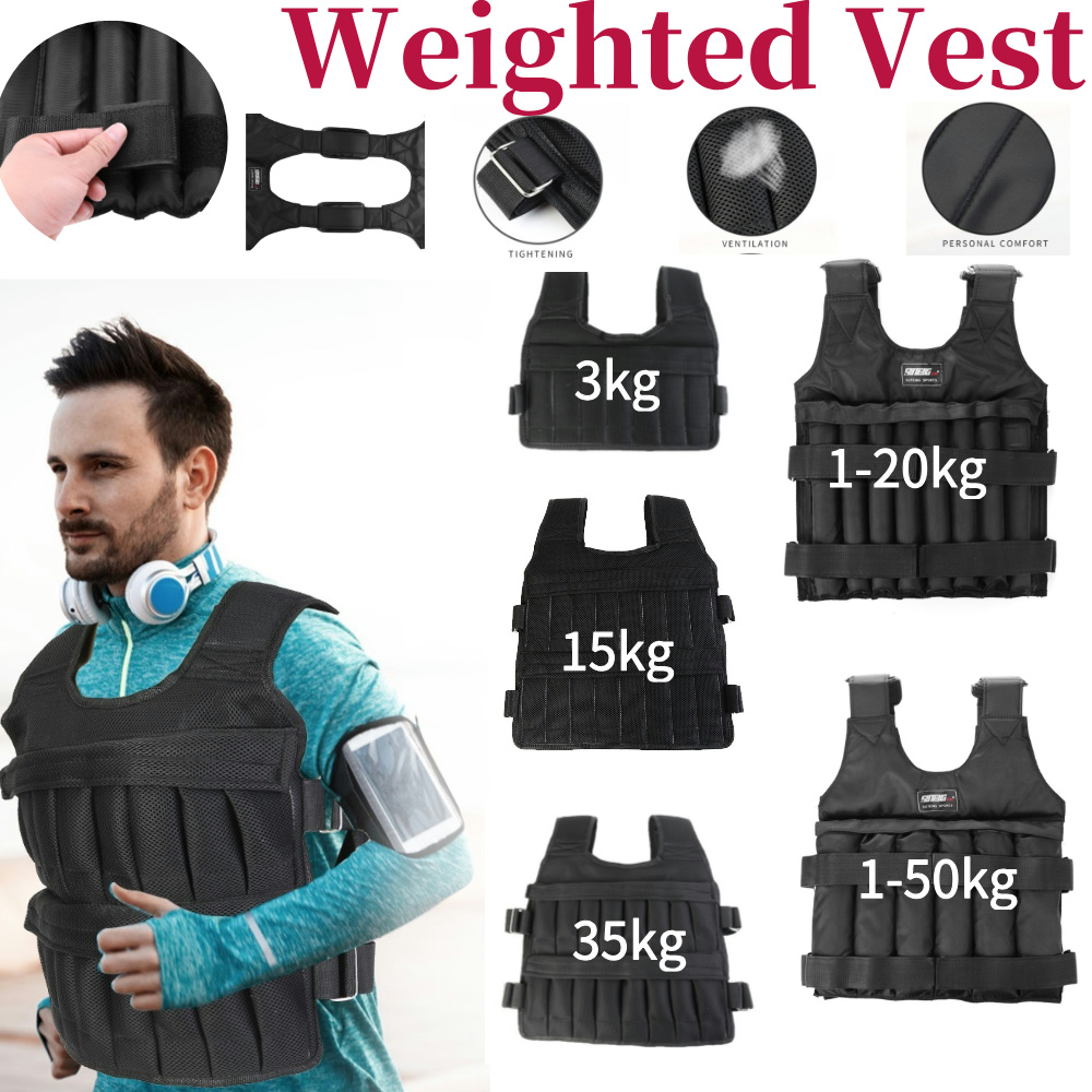 Jaket Beban Latihan 3/15/35kg, - Running Jogging Gear ulasan dan harga