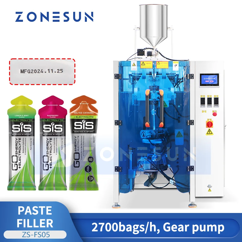 ZONESUN ZS-FS05 Mesin Pengisi  - Energy Gel Pack ulasan dan harga