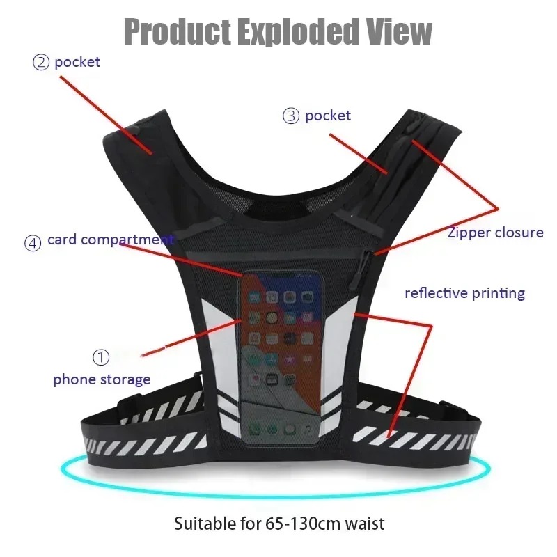 Rompi Lari Ringan CZHIYAO Deng - Running Jogging Gear ulasan dan harga