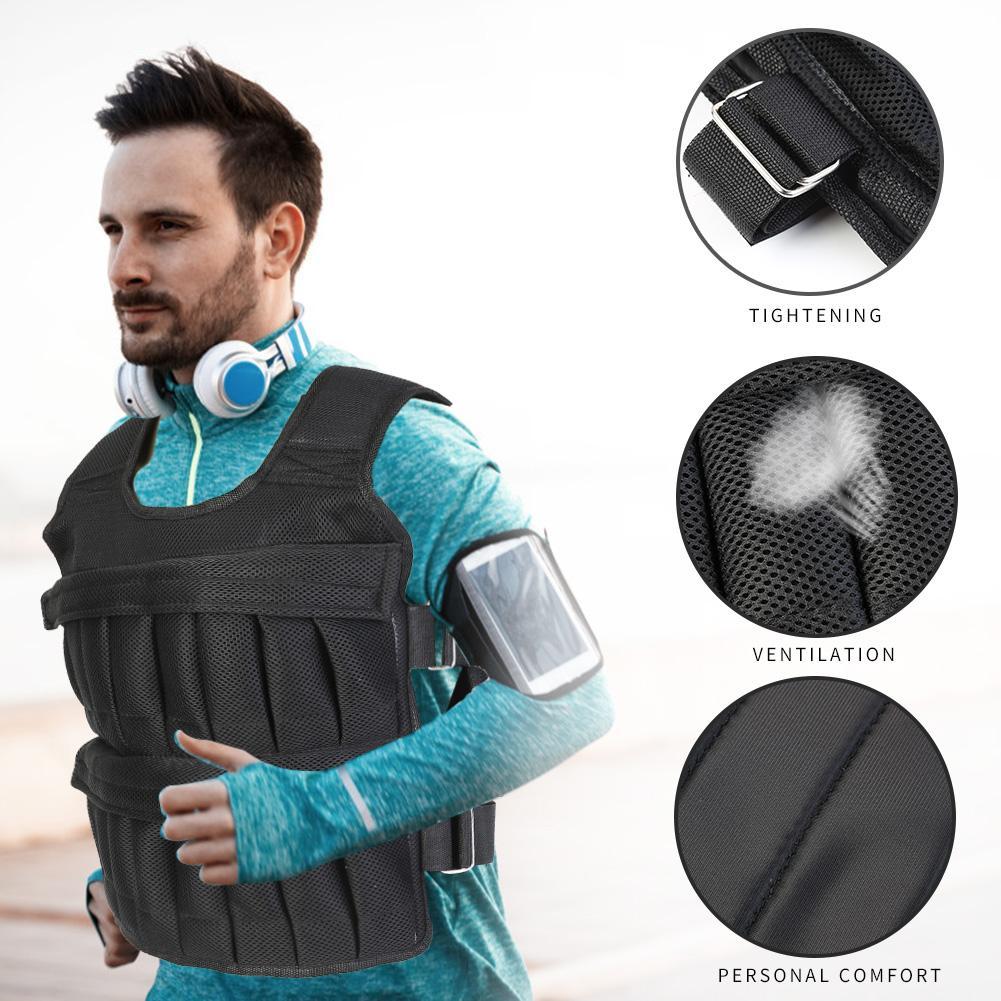 Jaket Beban Olahraga 3/15/35kg - Running Jogging Gear ulasan dan harga