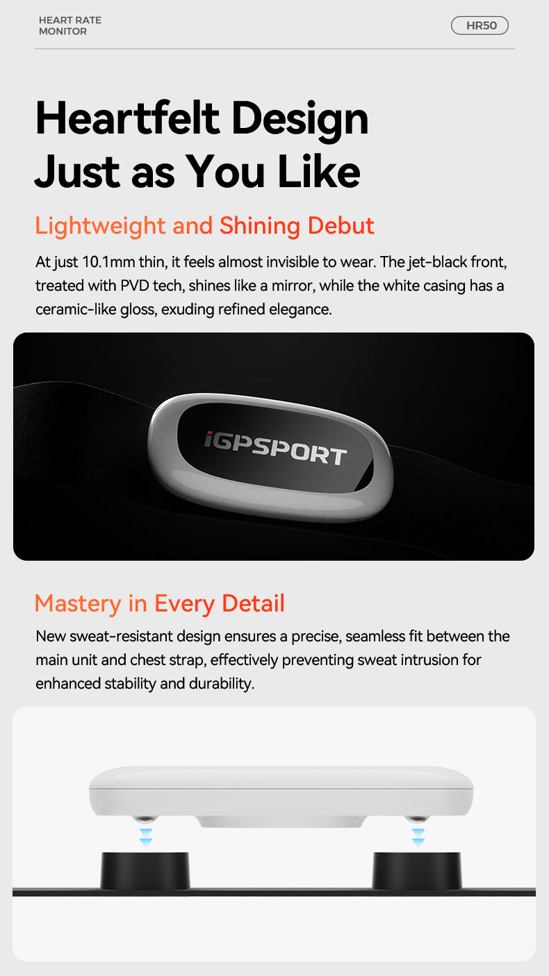 IGPSPORT HR50 Monitor Detak Ja - Heart Rate Strap Chest ulasan dan harga