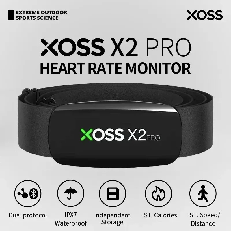 XOSS X2 Pro Sensor Monitor Det - Heart Rate Strap Chest ulasan dan harga