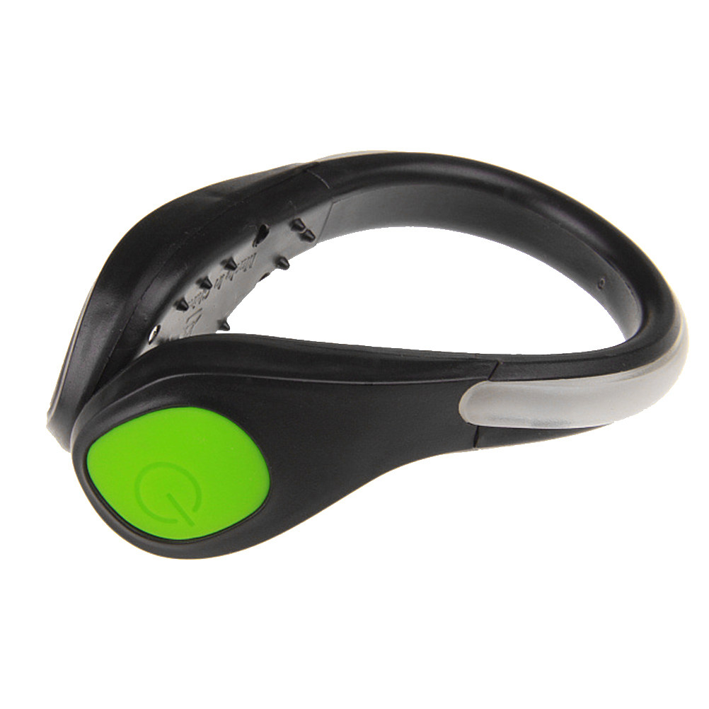 1 Buah Klip Sepatu LED Hijau T - Running Jogging Gear ulasan dan harga